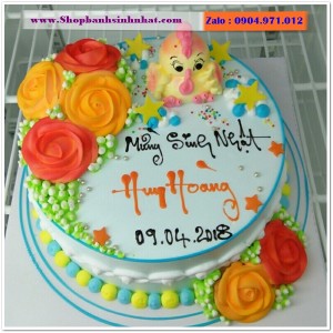 Bánh Sinh Nhật Con Gà Tuổi Dậu - V58